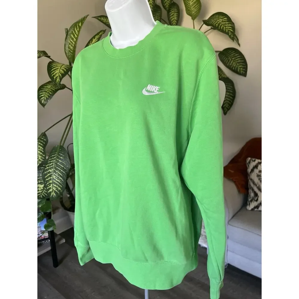 Green Nike Lounge Sweatshirt Size Medium #1020